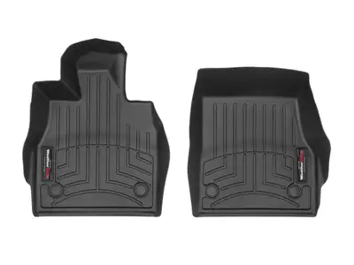 Weathertech 2020 + Chevrolet Corvette Black Front FloorLiner