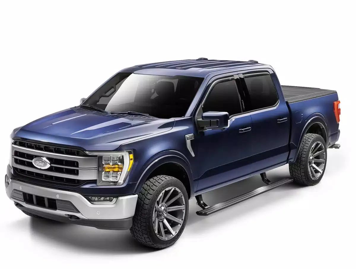 Amp Research 2020 2021 Ford F-250 Super Duty Black Powerstep Vision 96236-01a product image