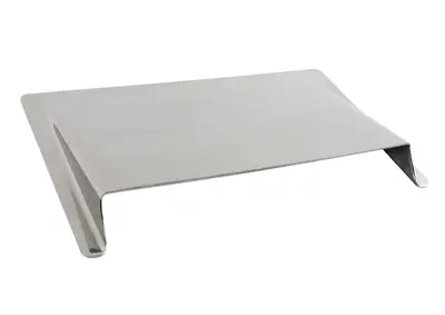 Kentrol Jeep JK Hood Vent Air Scoop 07-18 Wrangler JK Polished Silver Kentrol