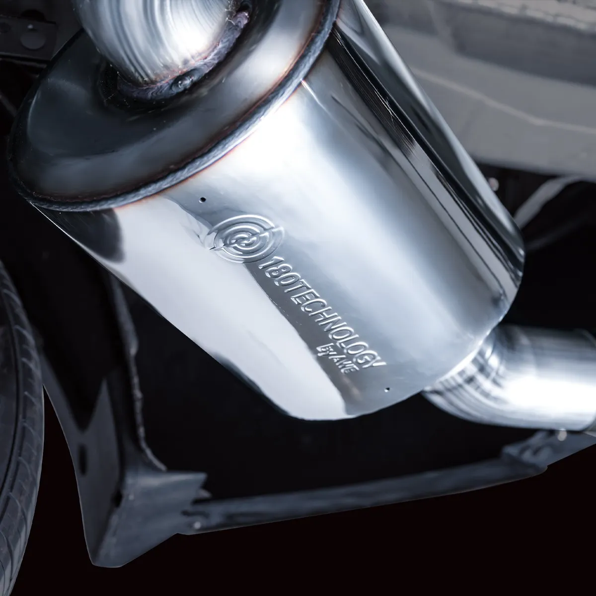 AWE Touring Edition Exhaust for FE1 Civic SiDE4 Acura Integra - Dual Chrome Silver Tips product image