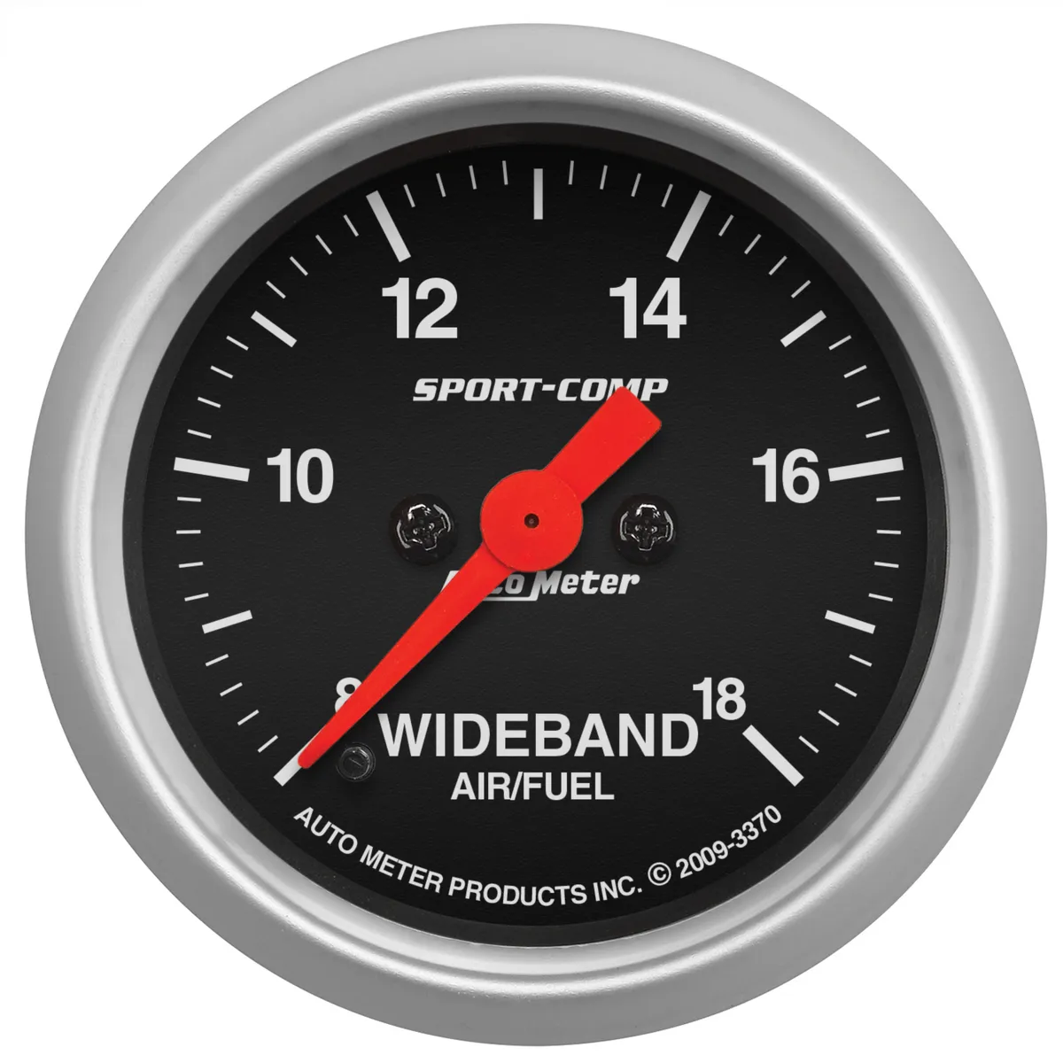 Gauge, Air/Fuel Ratio-Wideband, Analog, 2 1/16", 8:1-18:1, Stepper Motor, Sport-Comp product image