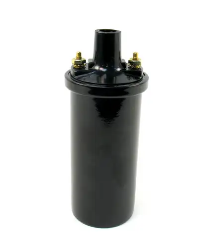 Pertronix Coil - Pertronix Specialty Idustrial Coil For Small Low Reving Industrial Engines. Black Oil Filled With 28,000-Volts, 2.9-Ohms And a 50:1 Turn Ratio.