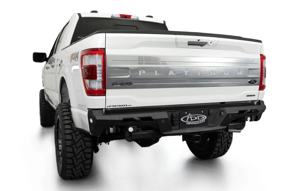 2123 F150(Excl Raptor) Black Label Rear Bumper product image