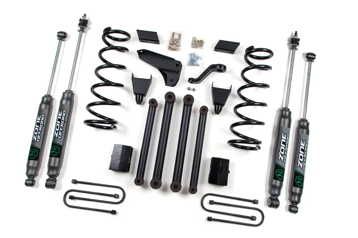 2010-2012 Dodge Ram 2500 5 Suspension Lift Kit w/ 4-1/8 axle - Front Coils Rear Blocks - Fox 2.0 Adventure Series Shocks product image