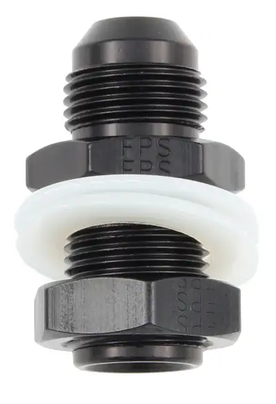 Fragola Performance Systems #10 Fuel Cell Bulkhead W/Washers & Nut Black