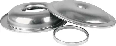 Allstar Performance LW 14in A/C Kit Plain No Element 1/2in Spacer