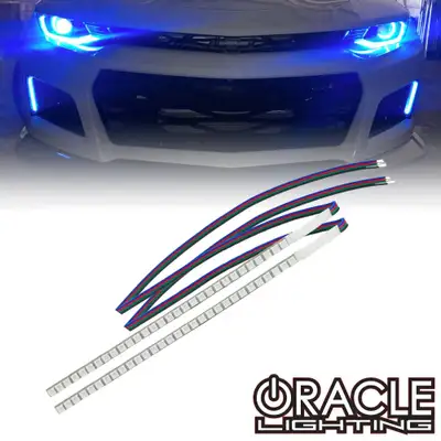Oracle Lighting ORACLE Lighting 2016-2018 Chevrolet Camaro Backlit ColorSHIFT Fog Light DRL Upgrade Kit