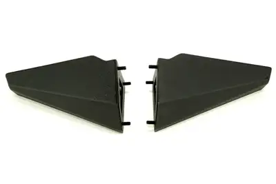 Rugged Ridge Rugged Ridge XHD Short Base Front Bumper End Wings - JK
