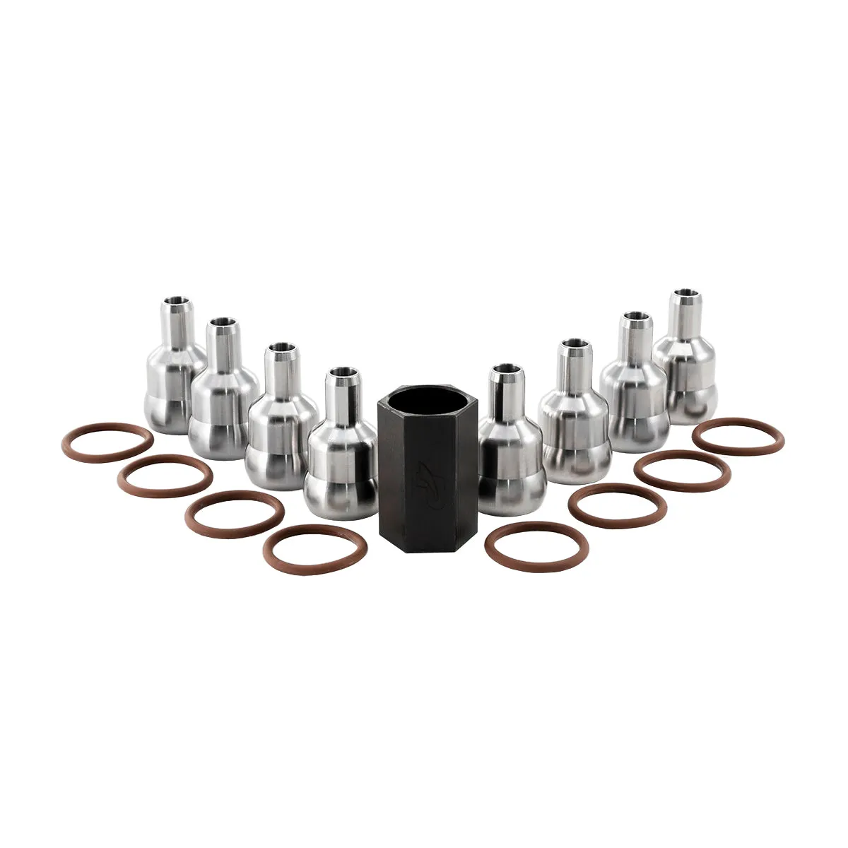Pacific Performance Engineering 03-07 Ford 6.0L Powerstroke High-Pressure Oil Rail Ball Tube Kit product image