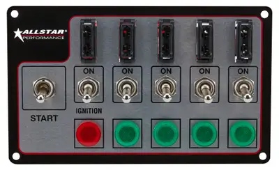 Allstar Performance Fused Switch Panel
