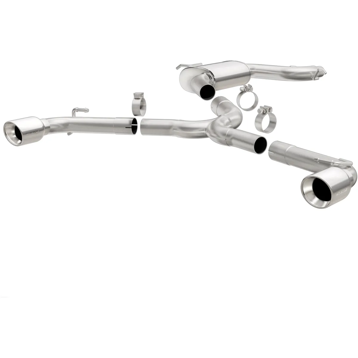 MagnaFlow 2010-2014 Volkswagen GTI 2.0L Sport Series Cat-Back Performance Exhaust System 15521 product image