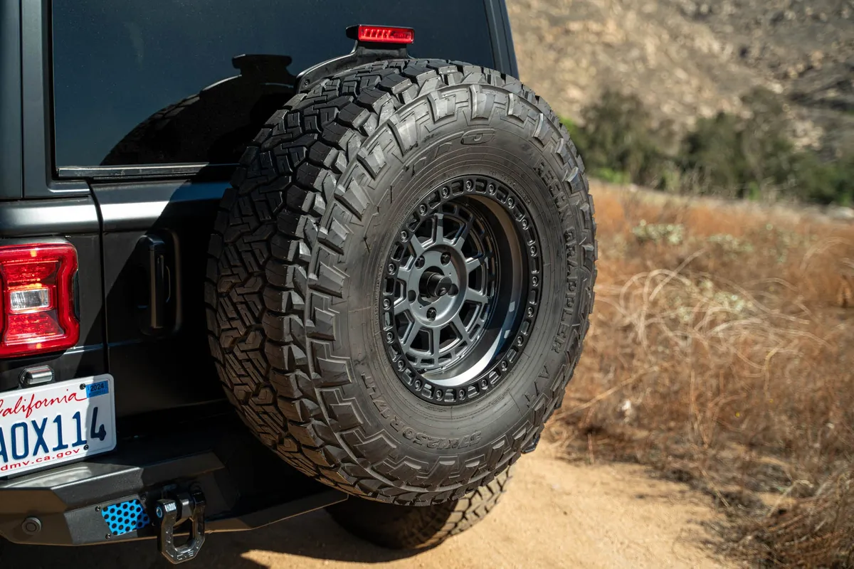 2018-2026 Jeep Wrangler JL | MTO Series Bumper Spare Tire Swing Gate product image