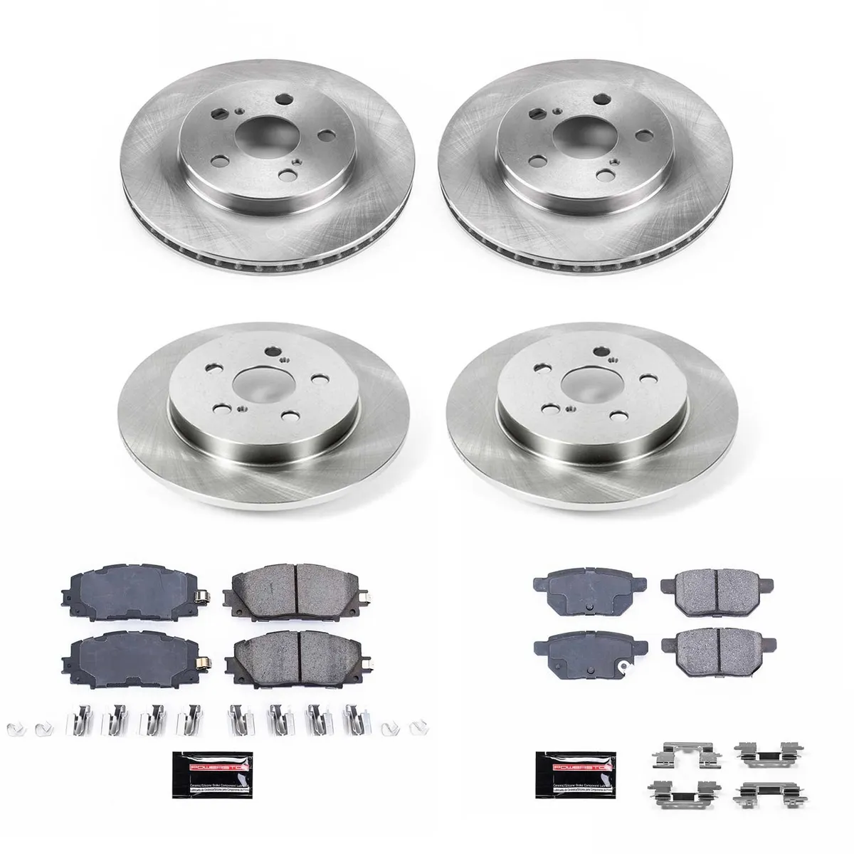 Z17 Direct Replacement Kit: Rotors; Ceramic Pads W/Hardware product image