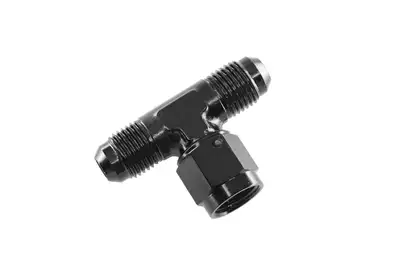 Redhorse Performance 10an Tee With Female Adapter Swivel on Branch Black