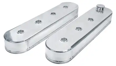 Allstar Performance Valve Covers LS Fab Aluminum w/o Coil Mount