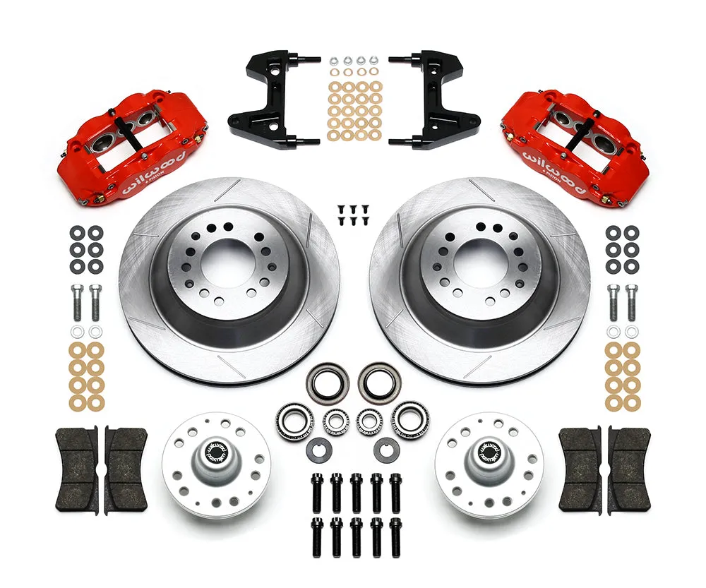 1974 - 1980 Ford, Mercury Forged Narrow Superlite 6R Big Brake Front Brake Kit (Hub and 1PC Rotor) - 140-12275 product image