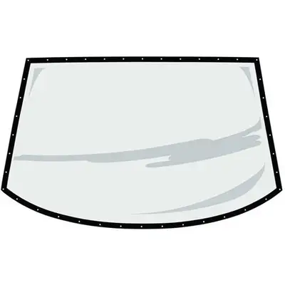 FiveStar Rear Window ABC Molded .093 w/BLK Border Coated