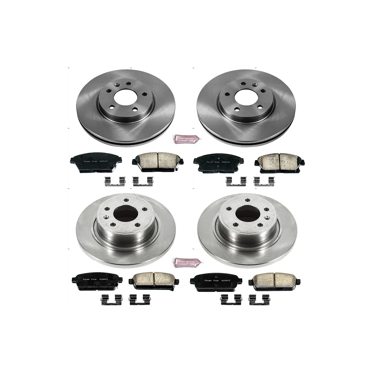 Autospecialty Brake Kit fr 2012-2017 Buick Verano 2014-2015 Chevy Cruze 2011-2015 Chevy Volt product image