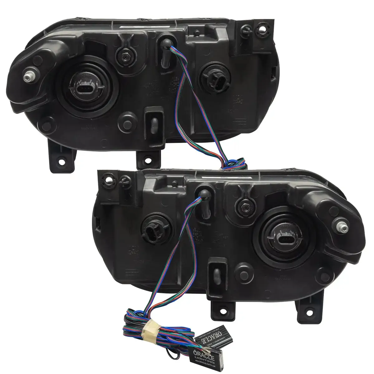 ORACLE Lighting 2008-2014 Dodge Challenger Pre-Assembled Halo Headlights - Non HID - Chrome product image