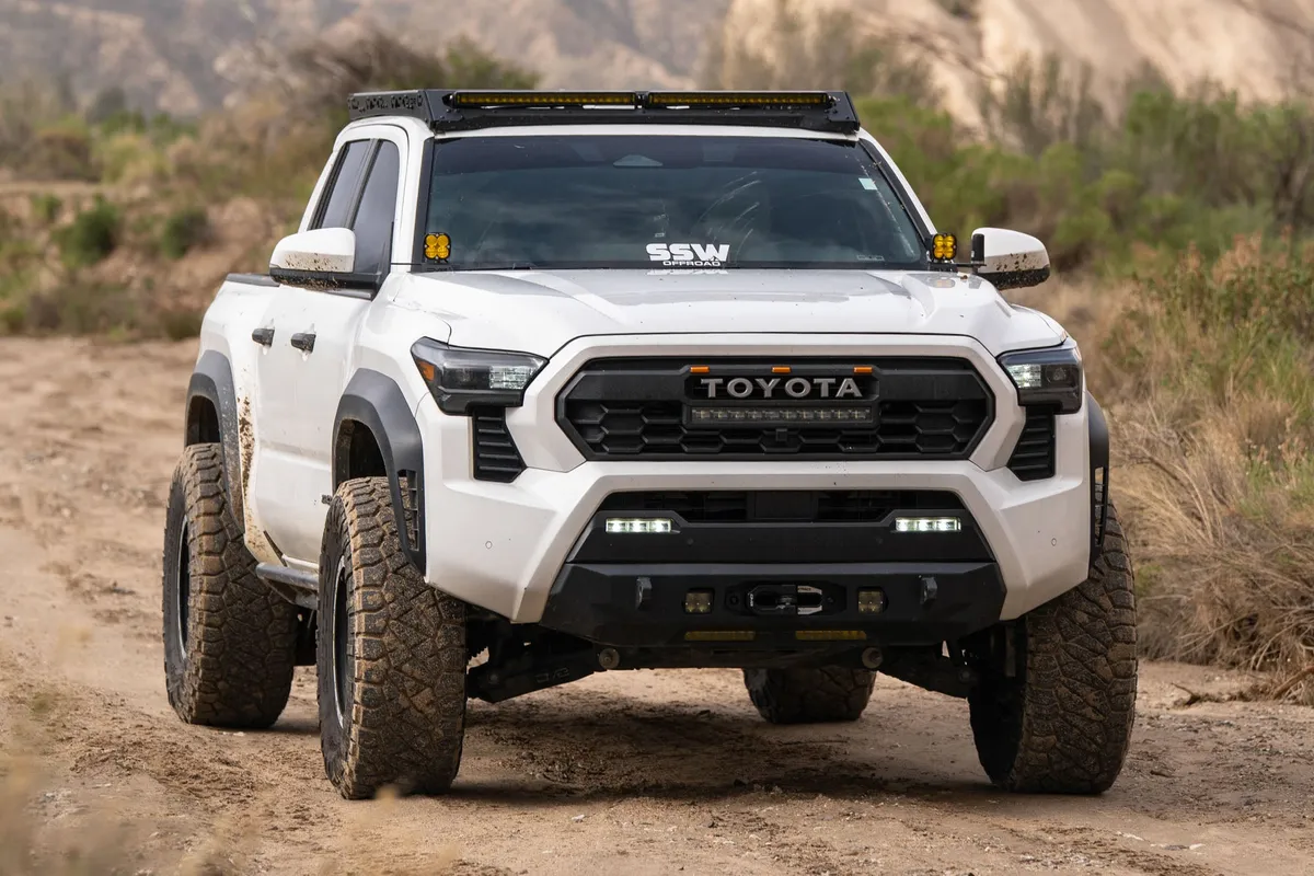 24c Tacoma Roof Rack Light Mount Only For Use With Dve Double Cab Roof Rack product image