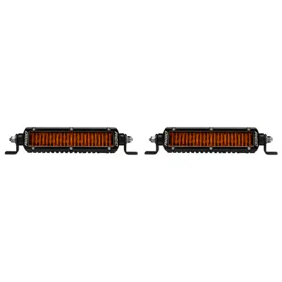 RIGID Industries Rigid Industries 906705 Sr-Series SAE 6 Inch With Amber Pro Lens - Pair