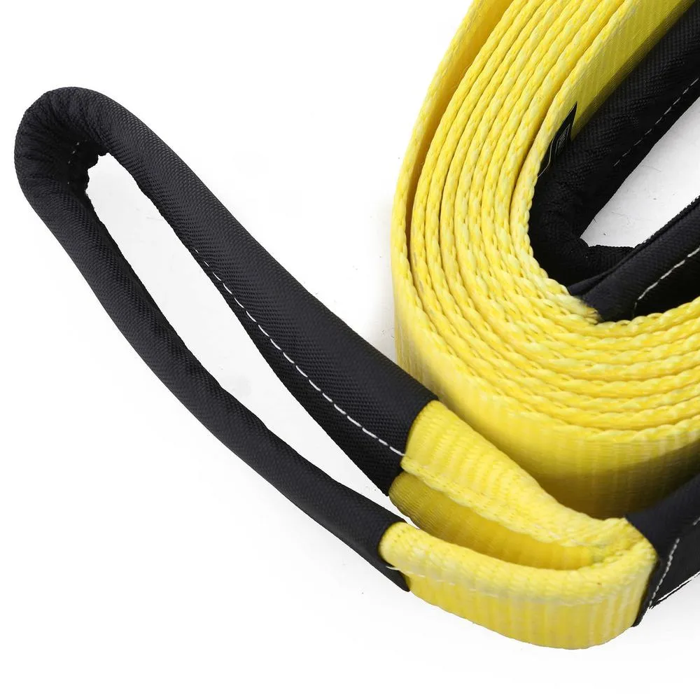2in x 20ft Tow Strap; Yellow; 20000 Lb. Rating product image