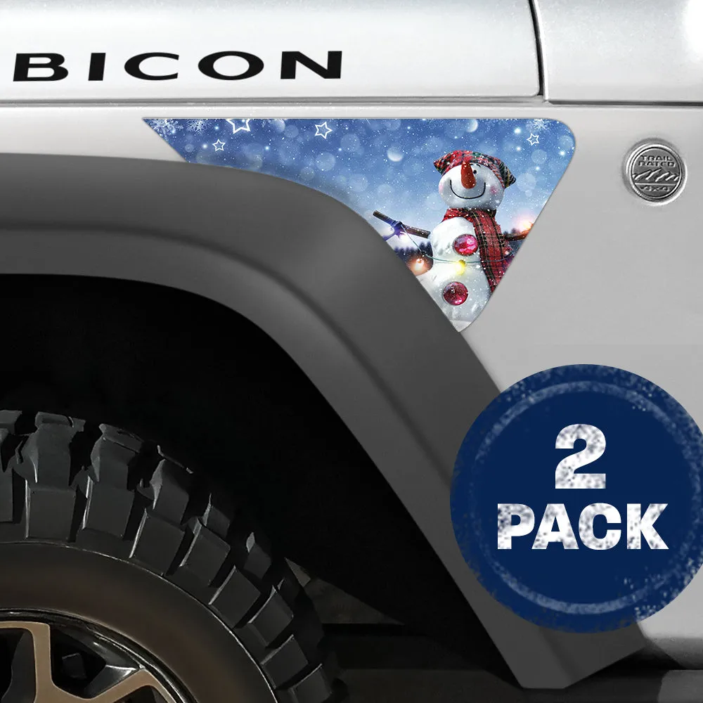 Jack Frost 2pc Vinyl Fender Decal product image