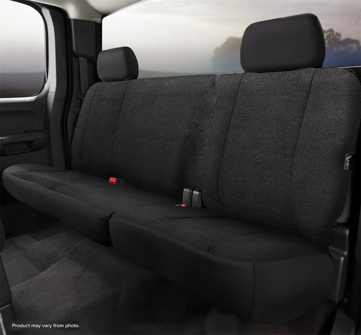 Fia Trs45-2 Black Tr40 Series - Wrangler Saddleblanket Custom Fit Rear Seat Cover - Solid Black product image