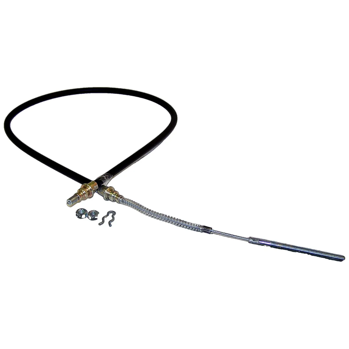 Crown Automotive Jeep Replacement J5355287 Front Parking Brake Cable for 1976-1983 CJ-5, 51-7/8 Long product image