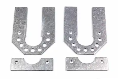 Kirkey Seat Mount 1-1/4in C- Plates