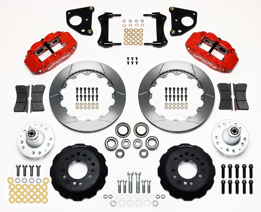 1962 - 1972 Dodge, Plymouth Forged Narrow Superlite 6R Big Brake Front Brake Kit (Hub) - 140-10815 product image
