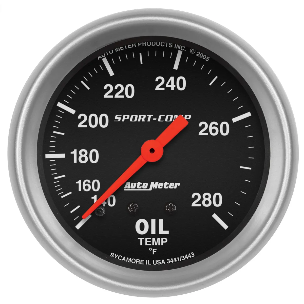 2-5/8in. Oil Temperature; 140-280 f; Sport-Comp product image
