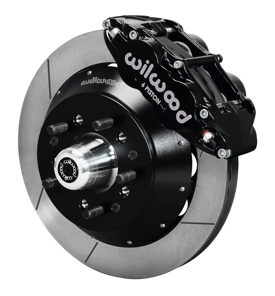 1960 - 1982 Buick, Chevrolet, Ford, GMC, Mercury, Oldsmobile, Pontiac Forged Narrow Superlite 6R Big Brake Front Brake Kit (Hub) - 140-9803 product image