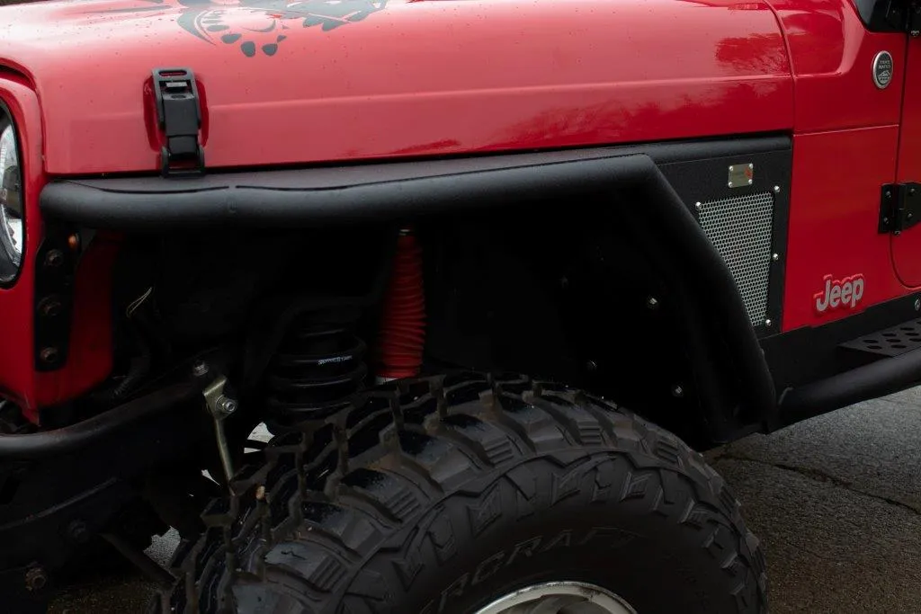 Wrangler Front Fenders Paintable Mesh Upgrade for 97-06 Wrangler Fishbone product image