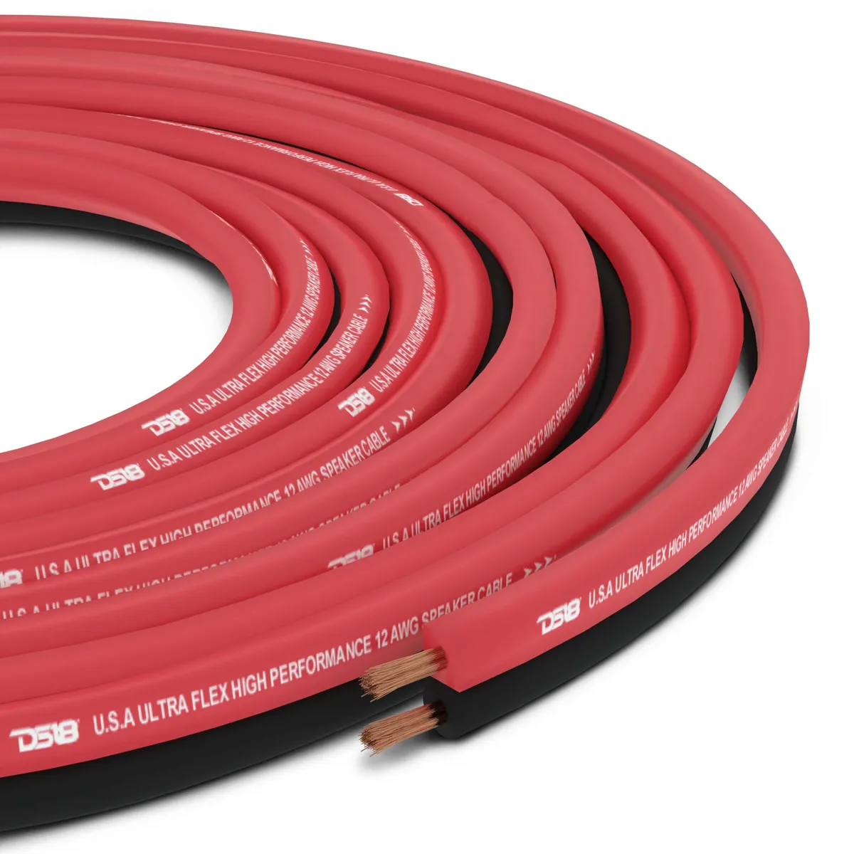 12-GA Speaker Wire 500 Feet - Red product image