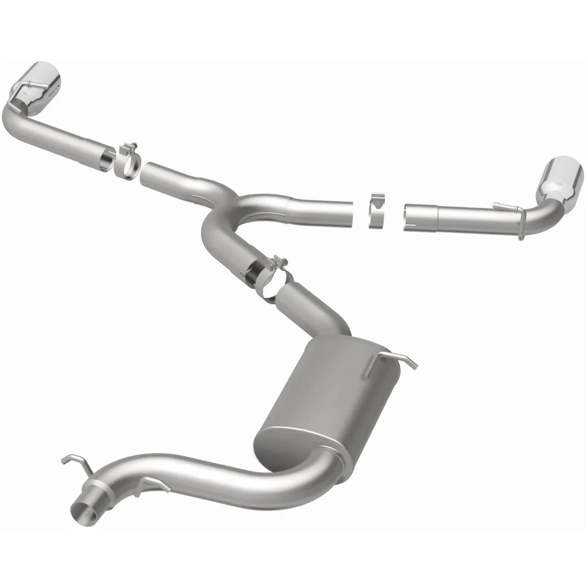 MagnaFlow 2010-2014 Volkswagen GTI 2.0L Sport Series Cat-Back Performance Exhaust System 15521 product image