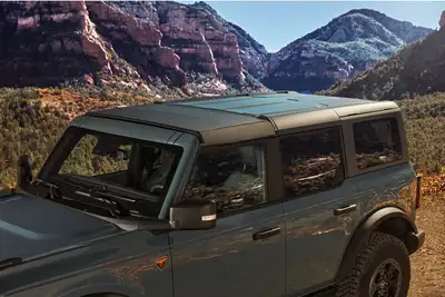 Bestop Sunrider for Hardtop '21-26 Bronco Bronco Raptor 4-Door Black Diamond Bestop