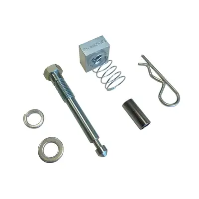 Let's Go Aero Silent Hitch Pin®: 5/8" Anti-Rattle Pin & Clip for 2" Hitches