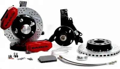 Baer Brake Systems Brake System 11 Inch Front SS4+ Red 78-87 GM G Body BAER Brakes