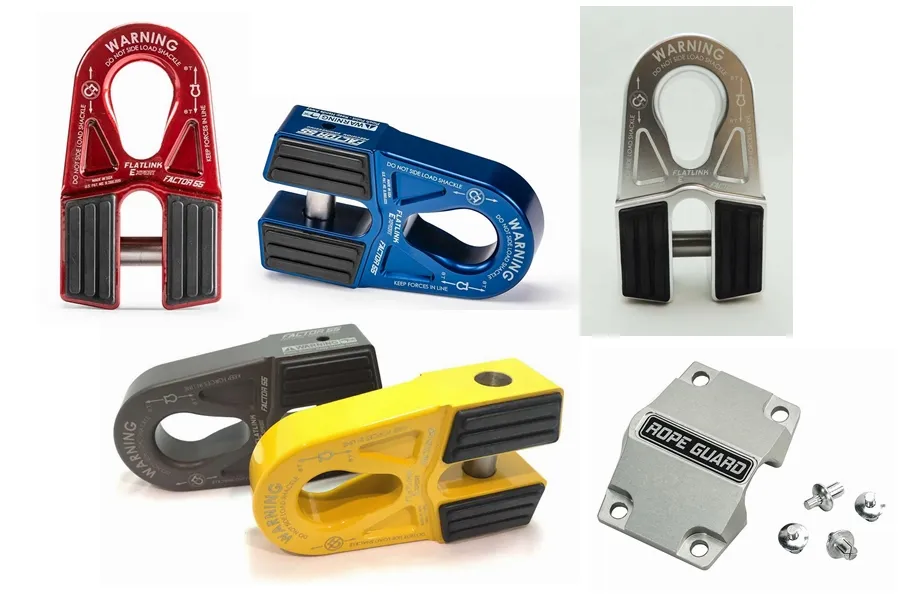 Factor 55 Factor 55 Flat-Link E Shackle w/ Rope Guard Kit