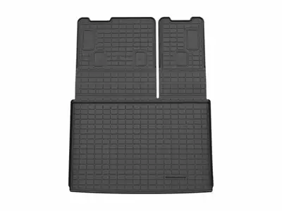 Weathertech WeatherTech Black Seatback Cargo Liners HP Fits -20-20 Cadillac Chevrolet GMC 401575IM