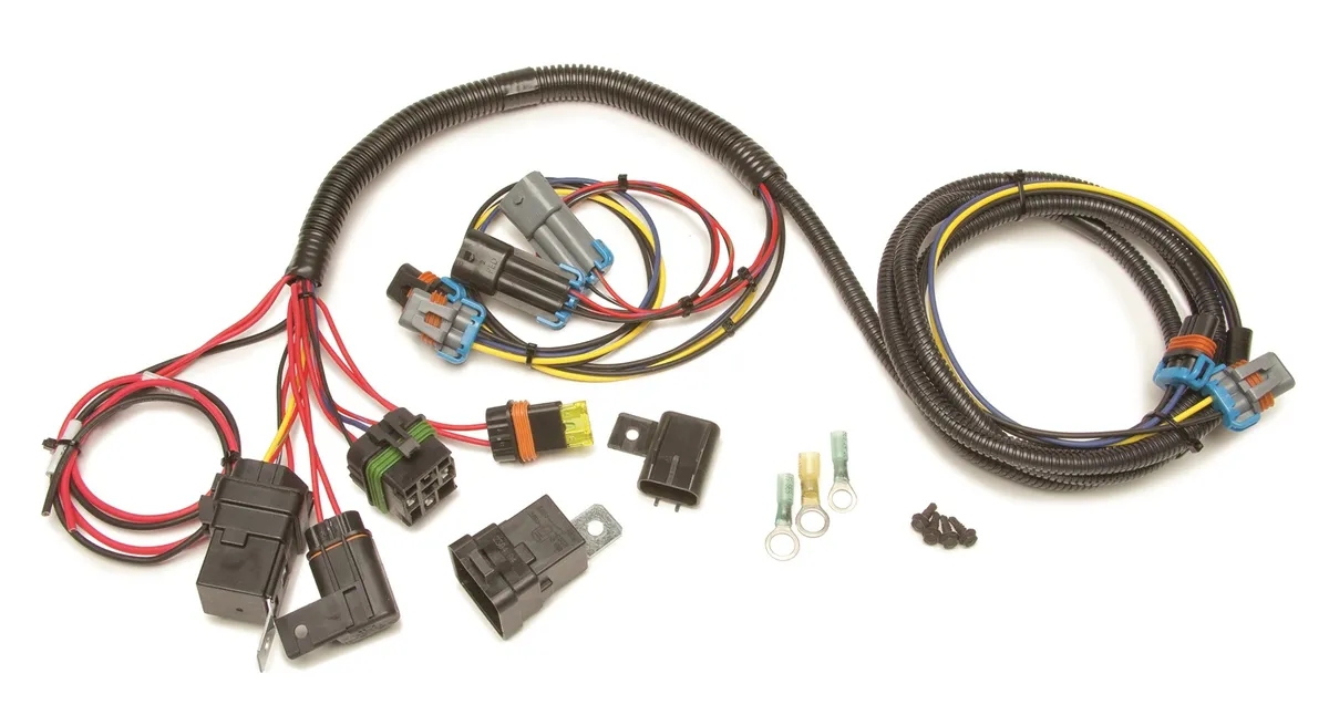 Painless Wiring H4 Headlight Relay Conversion Harness; For 9005/9006 Halogen Bulbs;