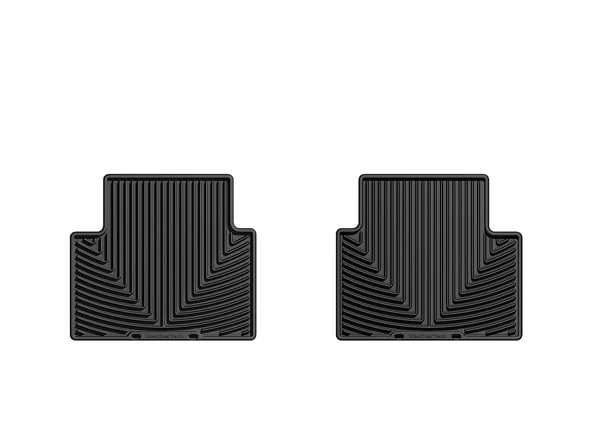 2008 + Nissan Rogue Black Rear Rubber Mats product image