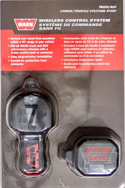 Warn WARN - For Use With Warn Truck and SUV Winches with D-Shaped 5 Wire Remote