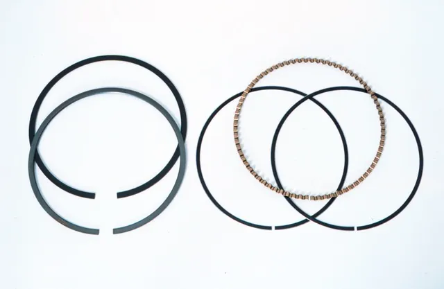 MAHLE Mahle Motorsport 4615SL-043 Ring (set) - .043, .043, 3.0mm Steel Low Tension +.005 File Fit Rings