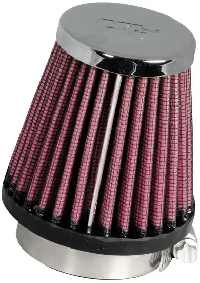 K&N 1-15/16FLG, 3B, 2T, 3H Universal Chrome Filter