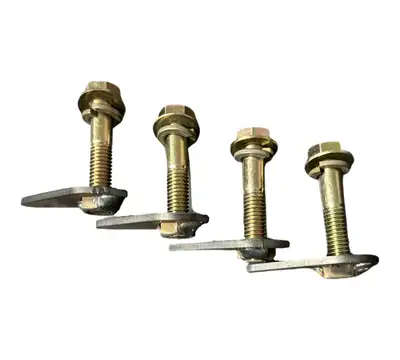 GateKeeper Off-Road Exhaust Header Down Pipe Bolt and Flag-Nut Set for Jeep TJ / XJ / ZJ / YJ / WJ / LJ