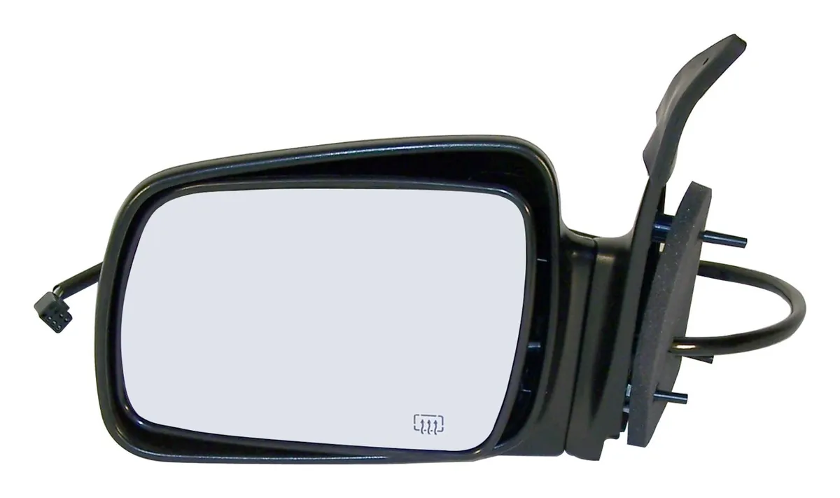 Crown Automotive Jeep Replacement 55154803 Left Power, Heated, Manual Folding Mirror for 1996-1998 Jeep ZJ Grand Cherokee product image