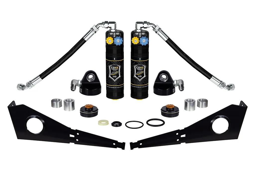 ICON 2005-2023 Toyota Tacoma/2007-2014 FJ Cruiser/2003-2024 4Runner/2003-2023 Lexus GX, Front, Coilover Reservoir w/ CDXS Upgrade Kit w/ Seals, Pair product image