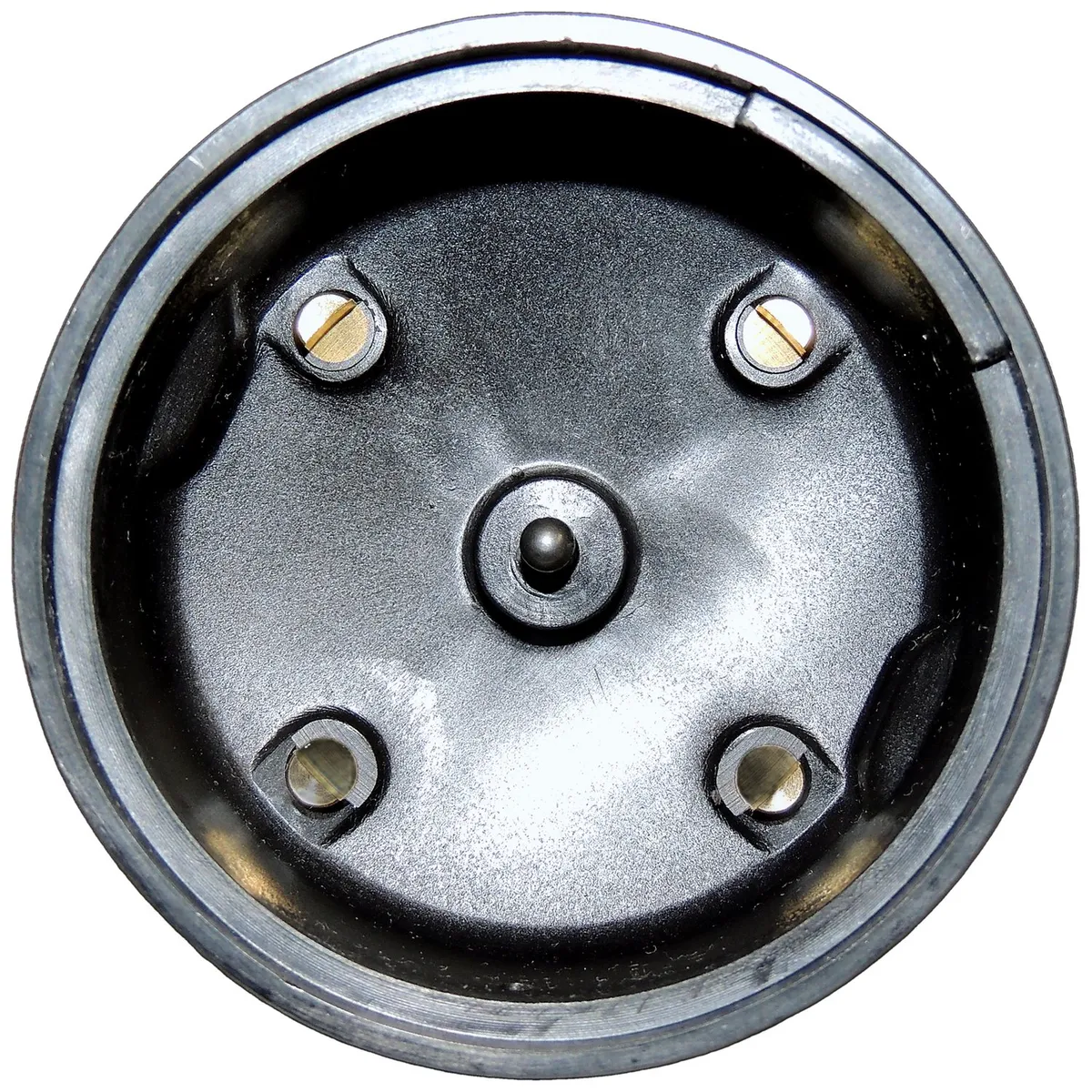 Distributor Cap; Plastic; Copper; Black; For Models w/ Crown PN[923068 OR 923068E] Distributors; product image